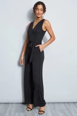 Elie Tahari New Perspectives Matte Jersey Jumpsuit