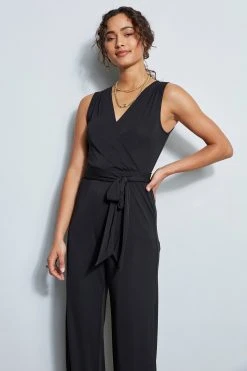 Elie Tahari New Perspectives Matte Jersey Jumpsuit