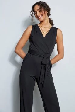 Elie Tahari New Perspectives Matte Jersey Jumpsuit