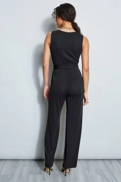 Elie Tahari New Perspectives Matte Jersey Jumpsuit