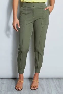 Elie Tahari Stretch Twill Utility Pant Pants