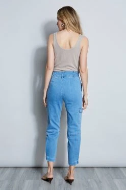 Elie Tahari Pants Utility Cargo Jean 7 Elie Tahari Pants Utility Cargo Jean