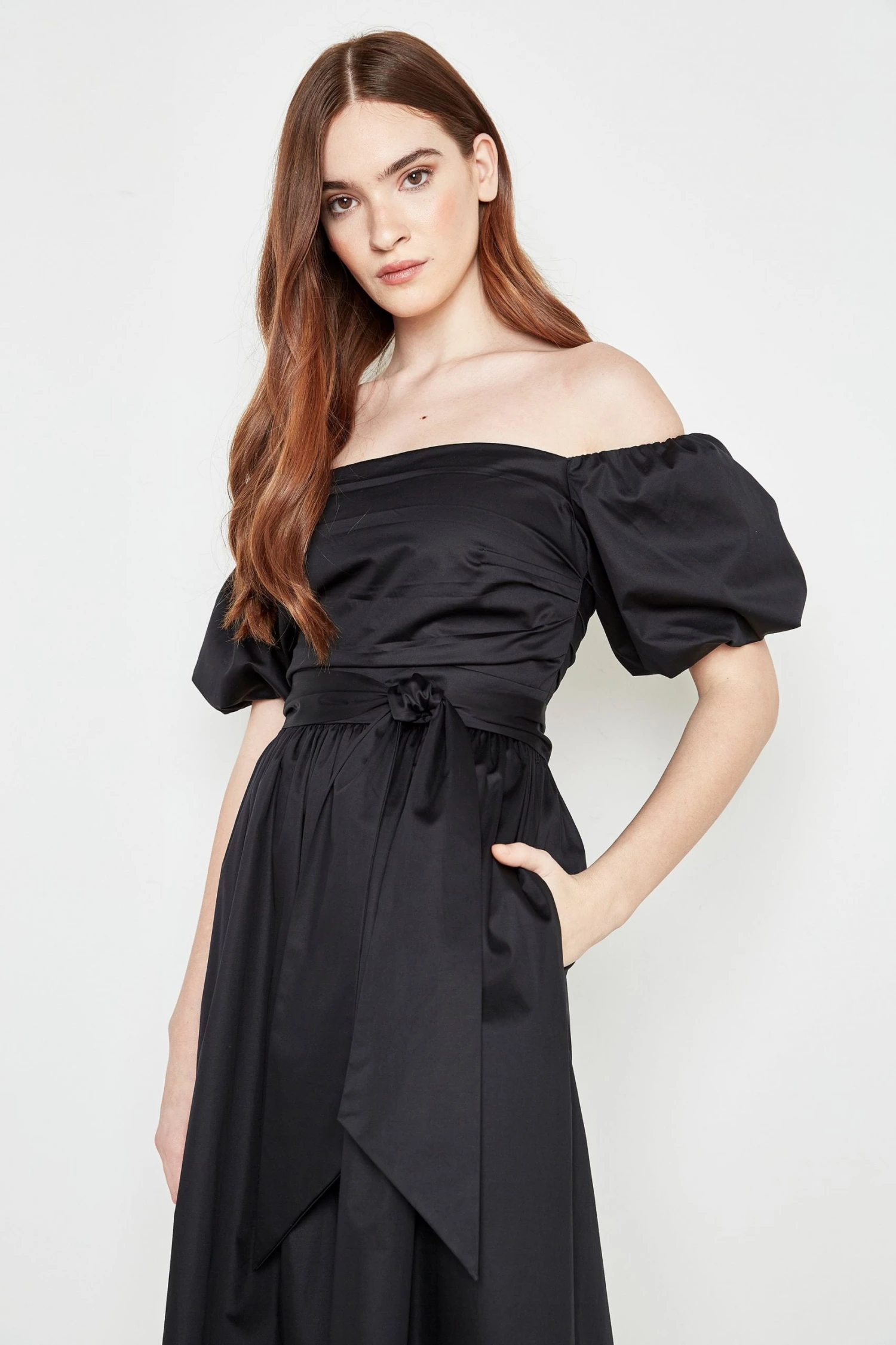 Elie Tahari Topaz Off Shoulder Midi Dress Dresses & Jumpsuits 4 Elie Tahari Topaz Off Shoulder Midi Dress Dresses & Jumpsuits