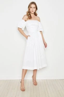 Elie Tahari Dresses & Jumpsuits Topaz Off Shoulder Midi Dress 10 Elie Tahari Dresses & Jumpsuits Topaz Off Shoulder Midi Dress