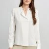 Elie Tahari Band Collar Shirt 1 Elie Tahari Band Collar Shirt