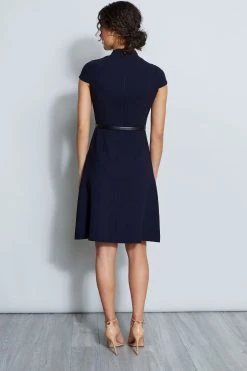 Elie Tahari Judith Belted Dress Dresses & Jumpsuits