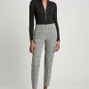 Elie Tahari Pants Plaid Slim Pant 1 Elie Tahari Pants Plaid Slim Pant