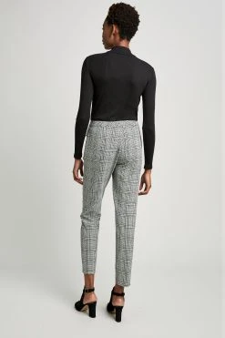 Elie Tahari Pants Plaid Slim Pant 9 Elie Tahari Pants Plaid Slim Pant
