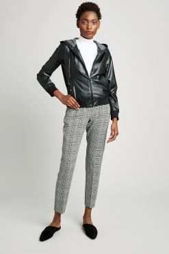 Elie Tahari Jackets & Blazers Vegan Leather Bomber