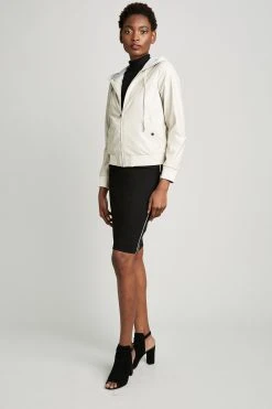 Elie Tahari Jackets & Blazers Vegan Leather Bomber