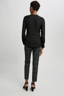 Elie Tahari Tops Silk Origami Shirt