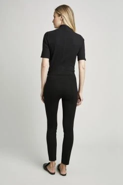 Elie Tahari Vegan Insert Legging Pants