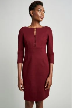 Elie Tahari Dresses & Jumpsuits Ladder Detail Dress 8 Elie Tahari Dresses & Jumpsuits Ladder Detail Dress