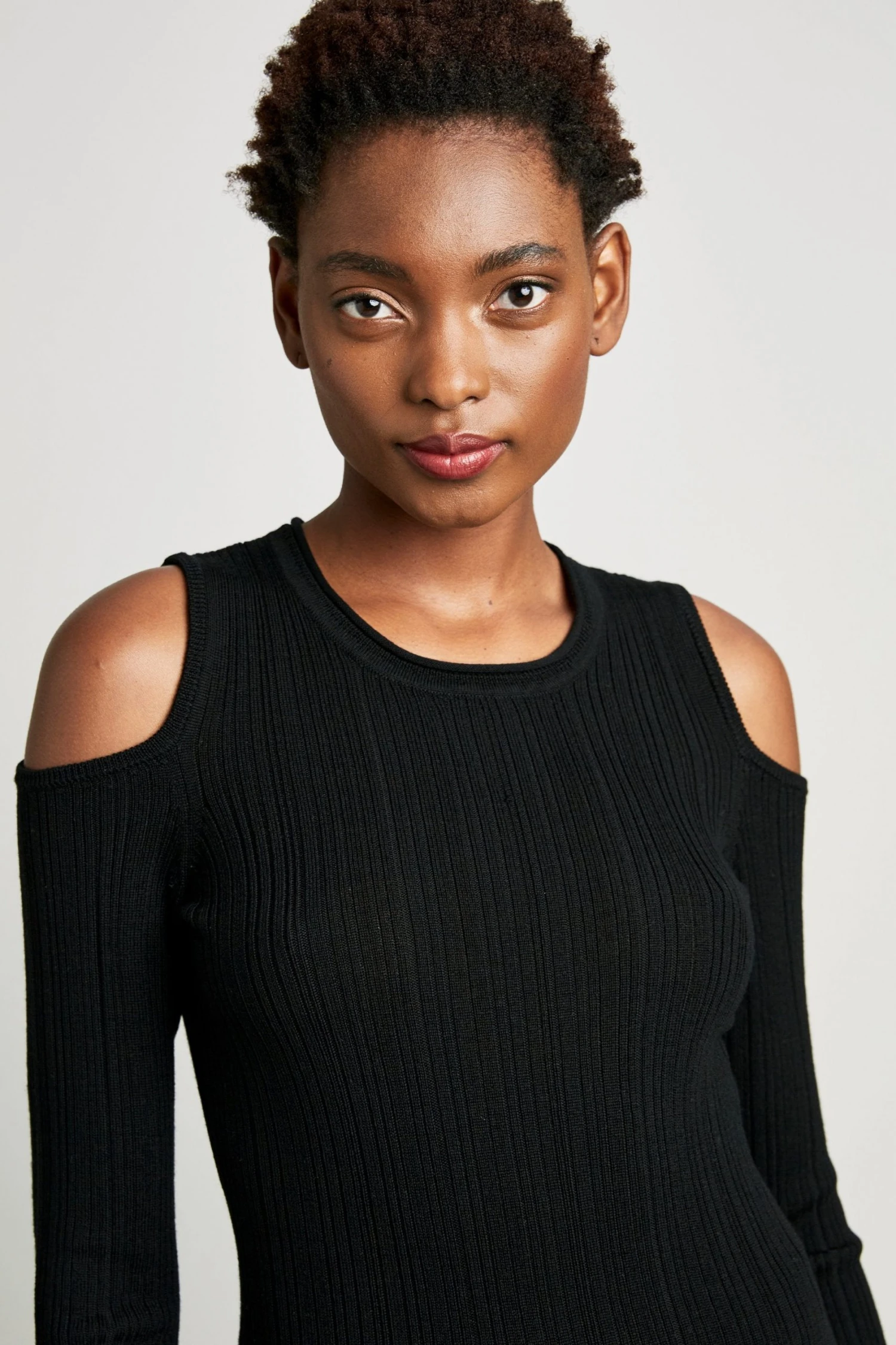 Elie Tahari Cold Shoulder Sweater Sweaters 3 Elie Tahari Cold Shoulder Sweater Sweaters