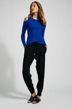 Elie Tahari Cold Shoulder Sweater 11 Elie Tahari Cold Shoulder Sweater