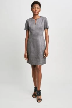 Elie Tahari Vegan Suede Dress Dresses & Jumpsuits
