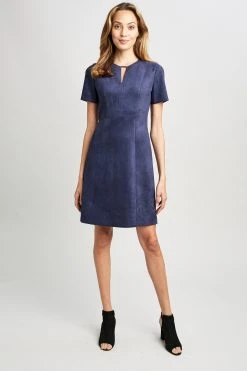 Elie Tahari Vegan Suede Dress Dresses & Jumpsuits