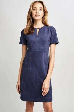 Elie Tahari Vegan Suede Dress Dresses & Jumpsuits 5 Elie Tahari Vegan Suede Dress Dresses & Jumpsuits