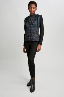 Elie Tahari Print Combo Puffer Jacket Jackets & Blazers 9 Elie Tahari Print Combo Puffer Jacket Jackets & Blazers