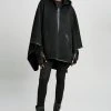 Elie Tahari Hooded Wool Cape 2 Elie Tahari Hooded Wool Cape