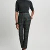 Elie Tahari Plaid Slim Ankle Pant Pants 1 Elie Tahari Plaid Slim Ankle Pant Pants
