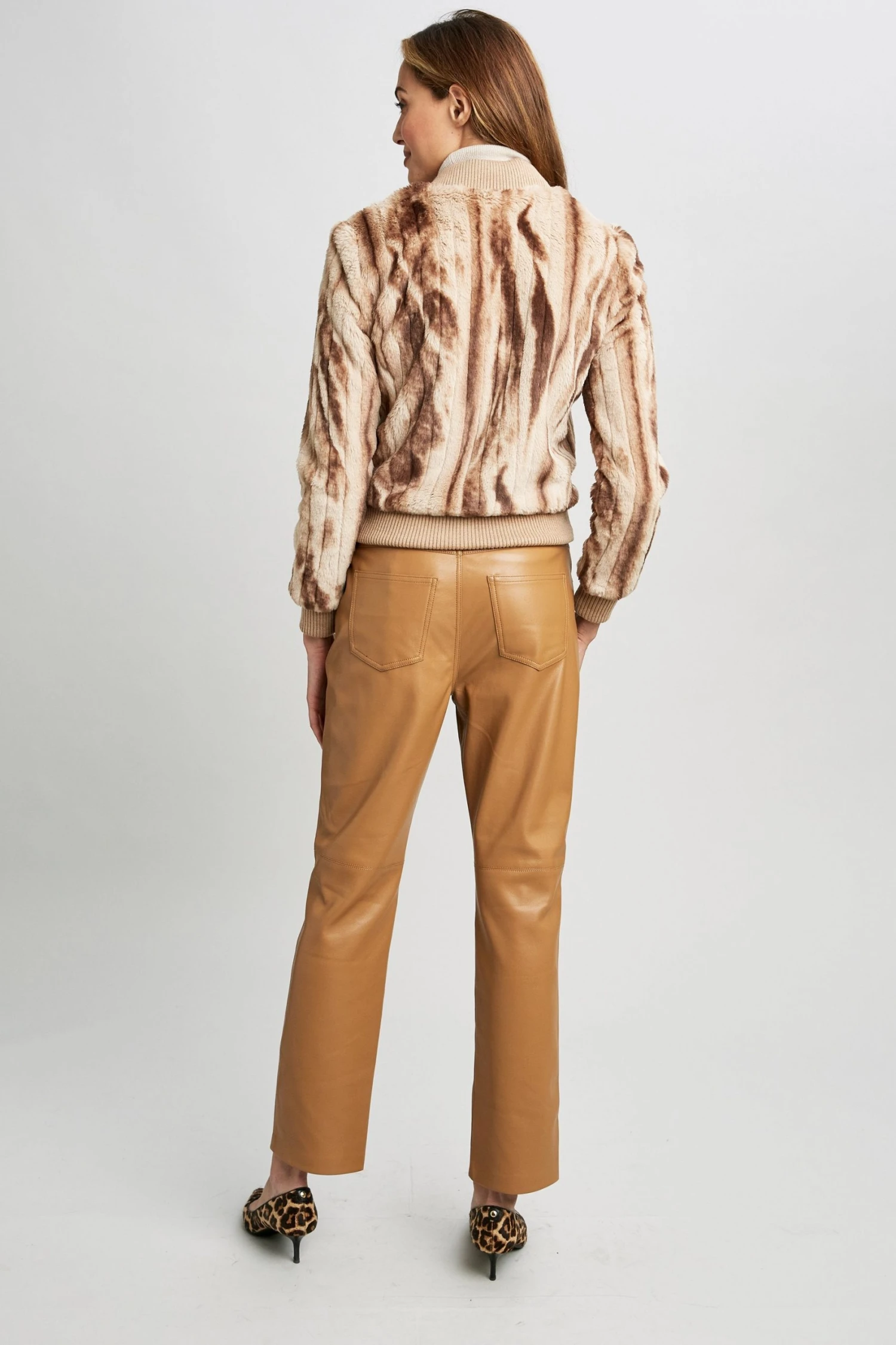 Elie Tahari Jackets & Blazers Faux Fur Bomber 6 Elie Tahari Jackets & Blazers Faux Fur Bomber