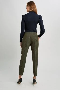 Elie Tahari Slim Fit Ankle Pant Pants