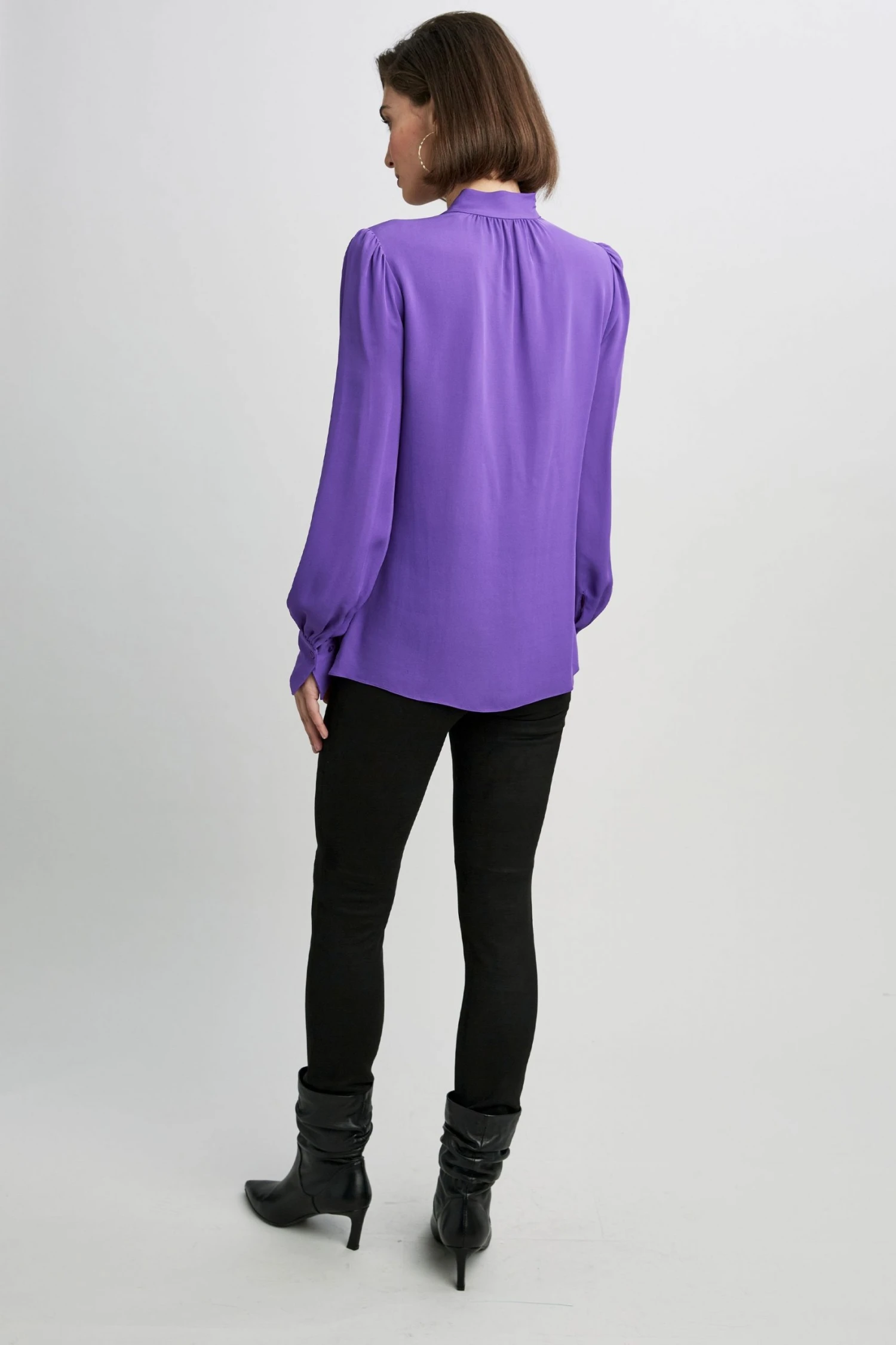 Elie Tahari Tie Neck Shirt 7 Elie Tahari Tie Neck Shirt