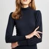 Elie Tahari Smocked Turtleneck Knit 2 Elie Tahari Smocked Turtleneck Knit