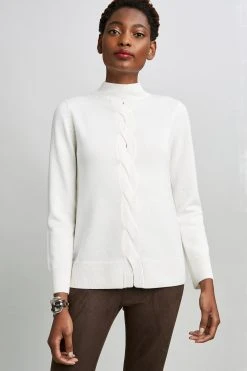 Elie Tahari Sweaters Cable Knit Sweater