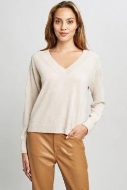 Elie Tahari Sweaters V-Neck Cashmere Sweater