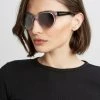 Elie Tahari Round Acetate Sunglasses