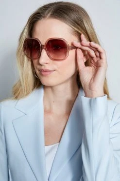Elie Tahari Resort Shop Oversized Sunglasses