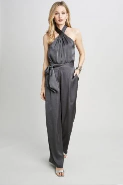 Elie Tahari Twist Halter Shirt
