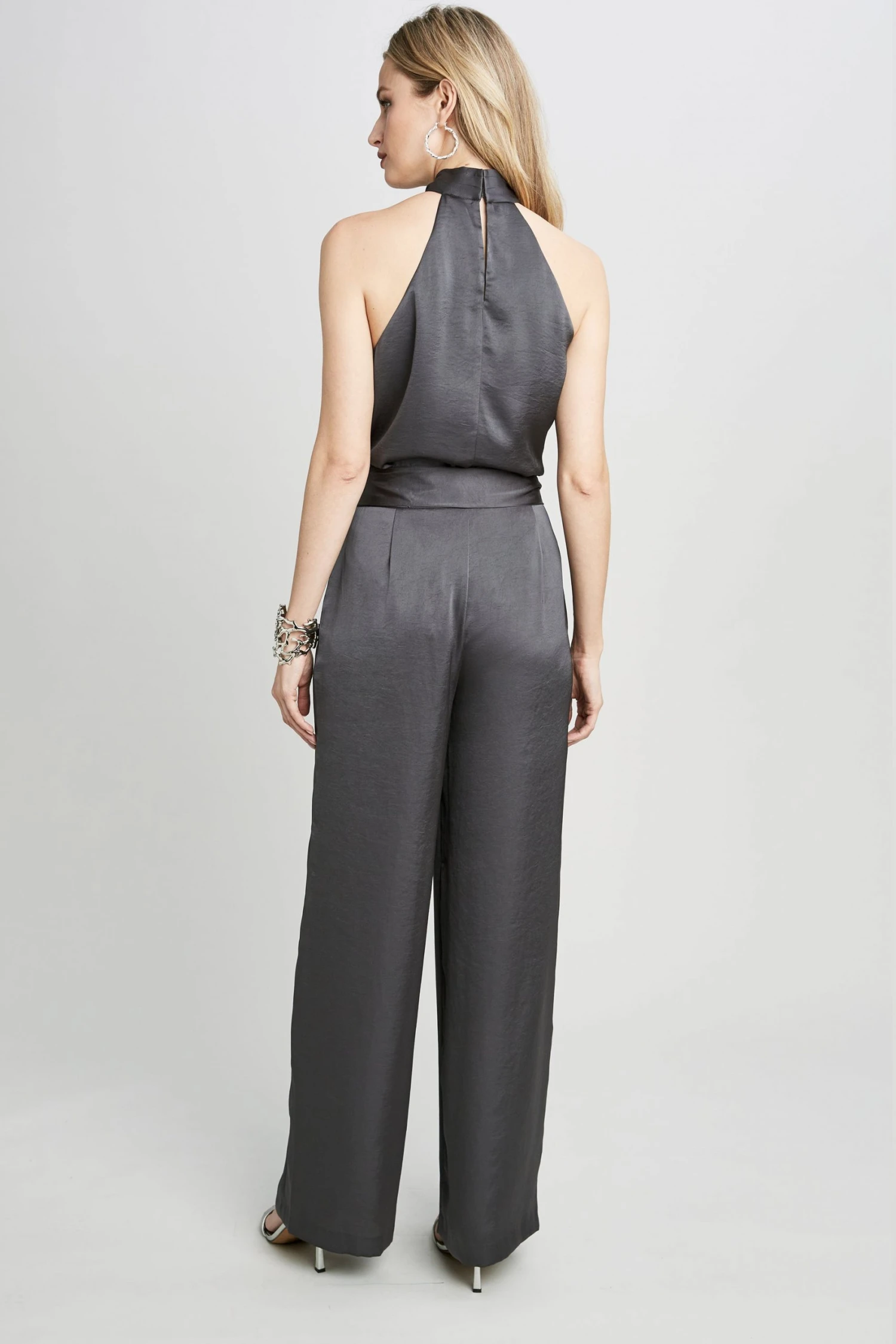 Elie Tahari Pants Wide Leg Satin Pant 8 Elie Tahari Pants Wide Leg Satin Pant