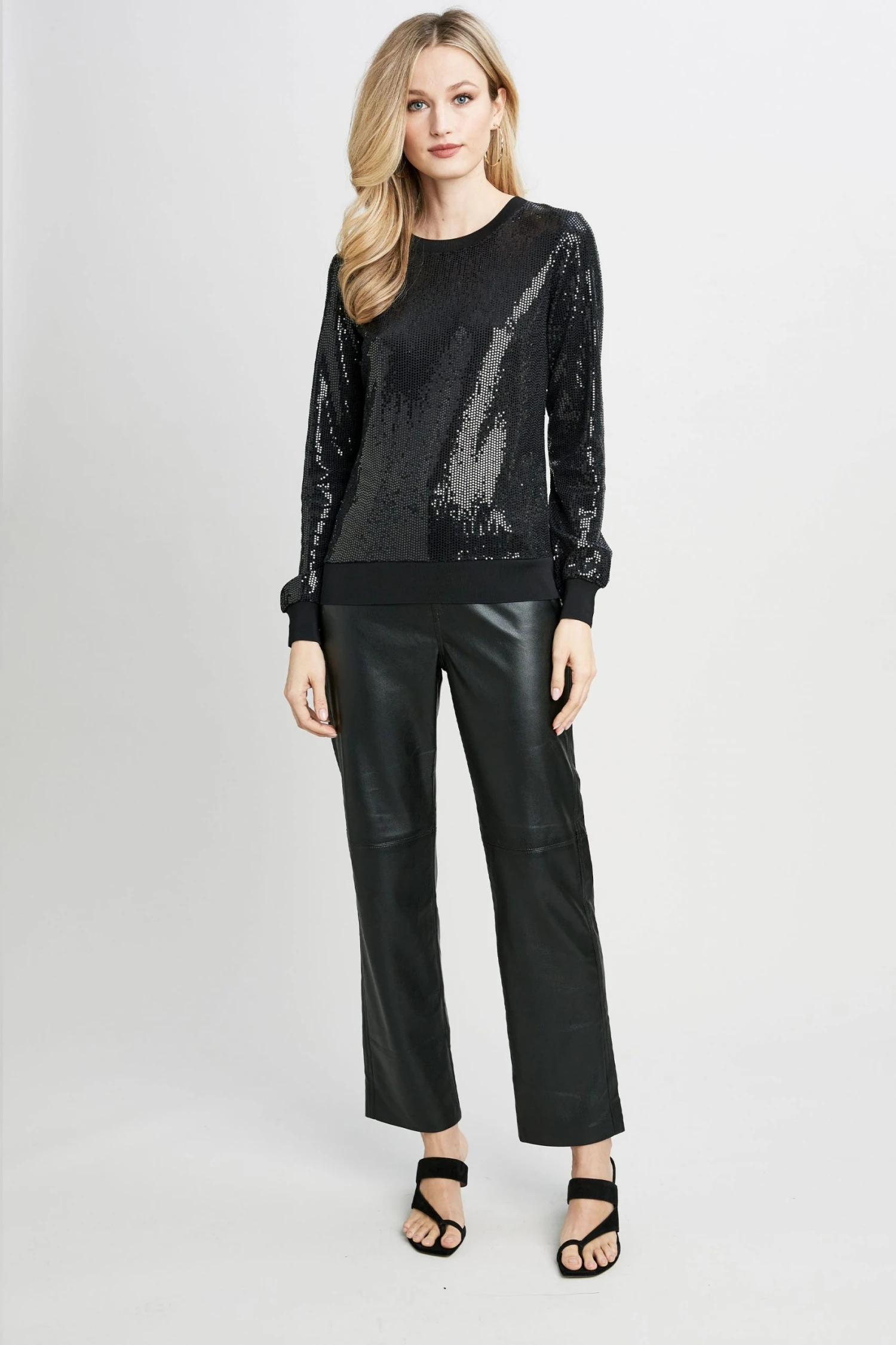 Elie Tahari Knits Pave Sequin Knit 6 Elie Tahari Knits Pave Sequin Knit