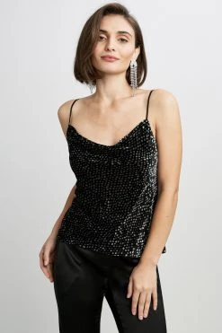 Elie Tahari Deco Dot Camisole