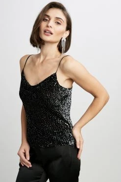 Elie Tahari Deco Dot Camisole