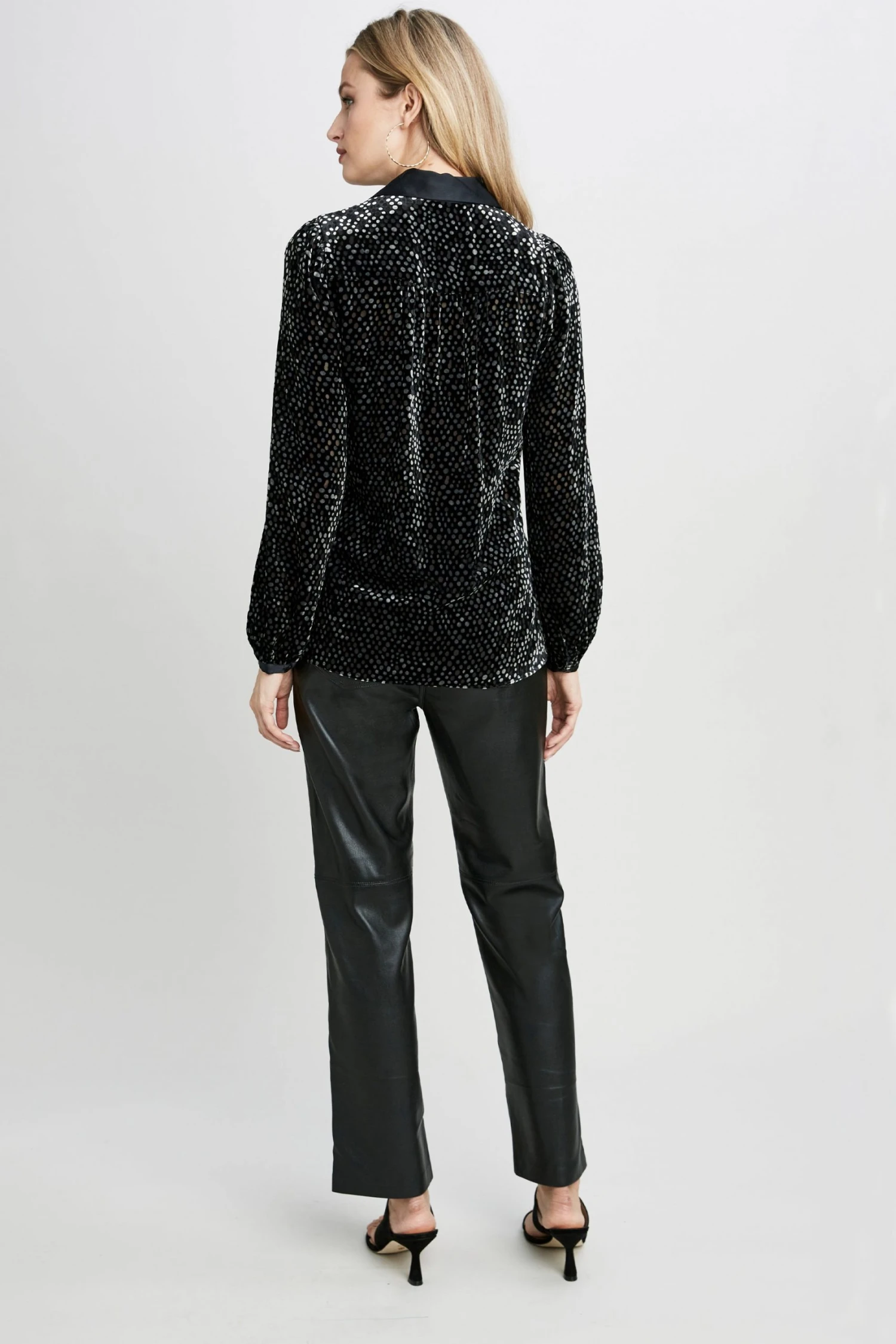 Elie Tahari Tops Deco Dot Shirt 7 Elie Tahari Tops Deco Dot Shirt