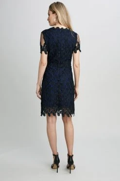 Elie Tahari Lace Cocktail Dress 13 Elie Tahari Lace Cocktail Dress