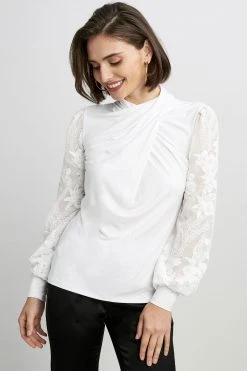 Elie Tahari Twisted Combo Knit 9 Elie Tahari Twisted Combo Knit