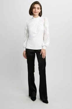 Elie Tahari Twisted Combo Knit 8 Elie Tahari Twisted Combo Knit