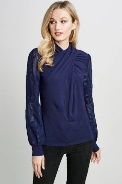 Elie Tahari Twisted Combo Knit Knits