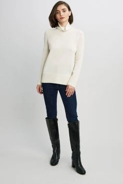 Elie Tahari Pearl Turtleneck Sweater