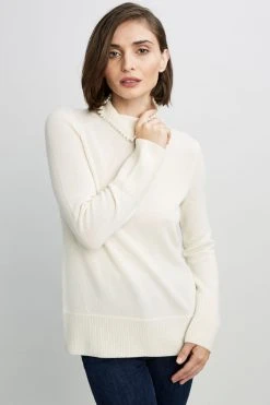 Elie Tahari Pearl Turtleneck Sweater