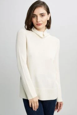 Elie Tahari Pearl Turtleneck Sweater