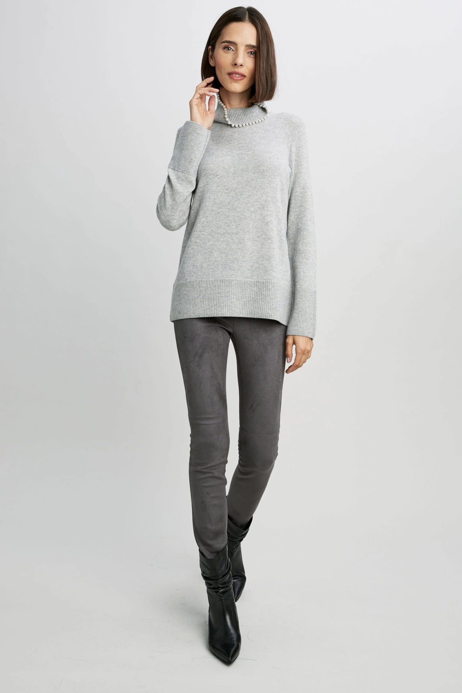 Elie Tahari Sweaters Pearl Turtleneck Sweater 6 Elie Tahari Sweaters Pearl Turtleneck Sweater