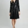 Elie Tahari Sequin Twist Dress