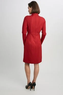 Elie Tahari Twist Neck Dress Dresses & Jumpsuits