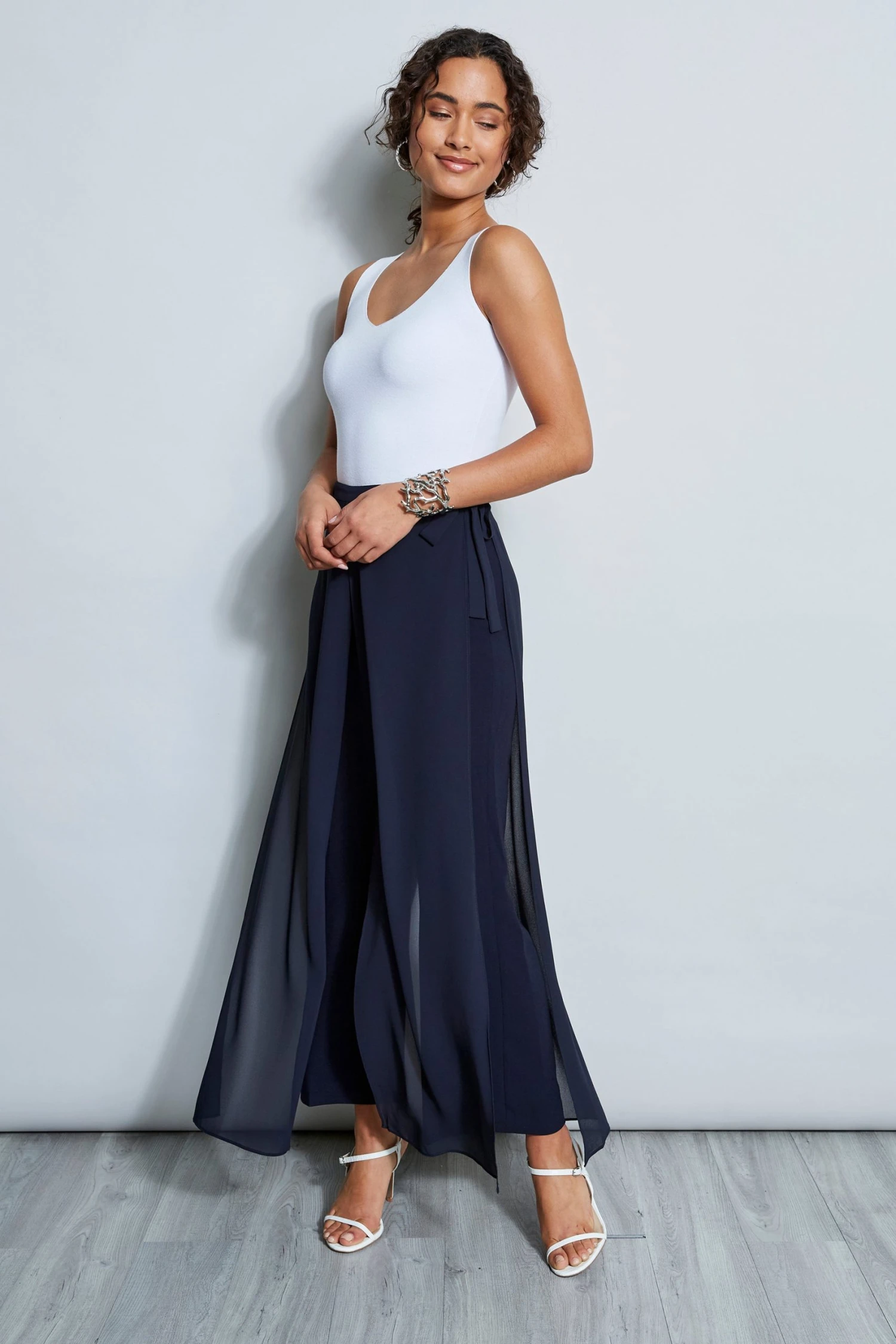 Elie Tahari Eva Overlay Pant Pants 3 Elie Tahari Eva Overlay Pant Pants